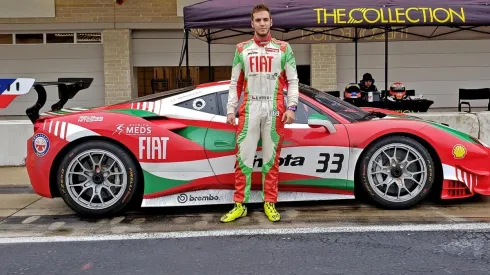 Benjamín Hites ha participado del automovilismo en Argenitna, Italia y Estados Unidos con 19 años