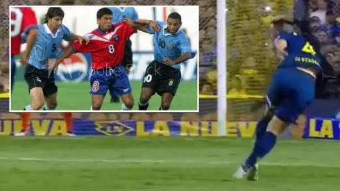 Buffarini emuló aquella acción de Pizarro en el 2000 que puso en riesgo su integridad física