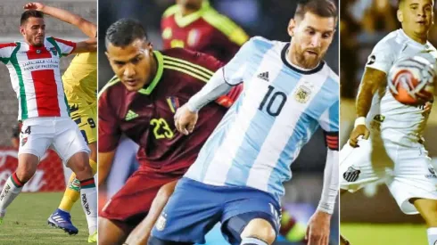 Mago (izquierda) y Soteldo (derecha) se medirán el 22 a Messi