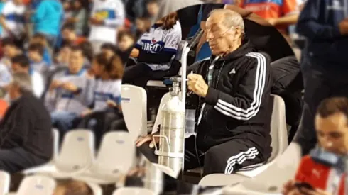 El abuelito cruzado y su amor a toda prueba por la UC.