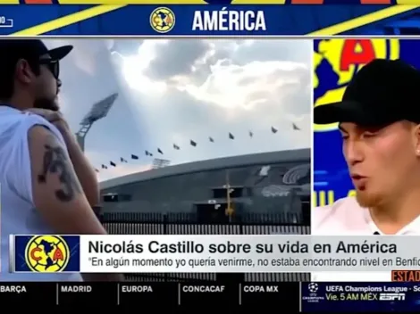 Nicolás Castillo habla del hincha de Puma que se tatuó su cara