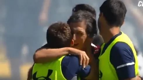 Mario Salas con sus ex dirigidos