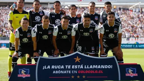 El once titular de Colo Colo ante la UC.