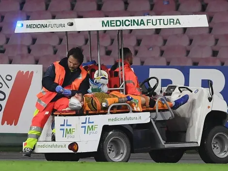 David Ospina sufrió un terrible golpe en la cabeza