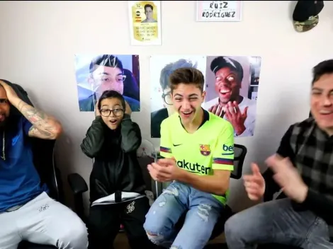 Arturo y Monito Vidal visitan a otro youtuber español