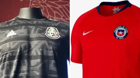 La nueva camiseta de México contra el ya tradicional uniforme chileno