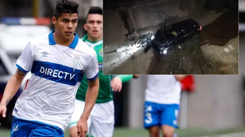 Así quedó el auto de Benjamín Vidal tras caer al canal Las Perdices.