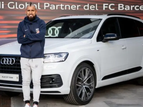 El lujoso Audi que le regalaron a Arturo Vidal