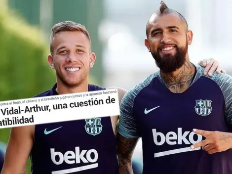 Marca considera que Arturo Vidal y Arthur deben jugar juntos en el Barça