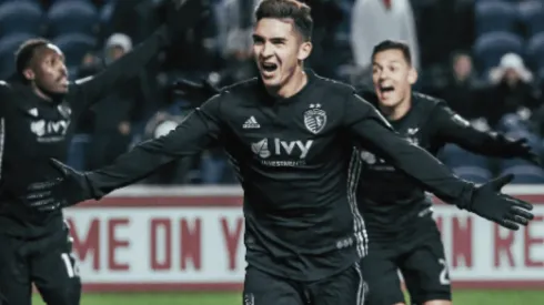 Felipe Gutiérrez aportó un gol en el triunfo del Kansas