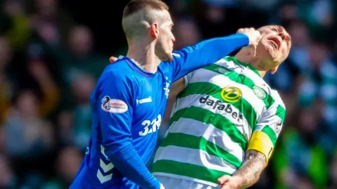 Celtic venció al Rangers en un partido ultra violento