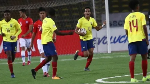 Ecuador ya derrotó a Chile en la primera ronda del Sudamericano