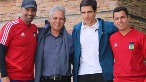 Figueroa y Rueda juntos en el Monasterio Celeste