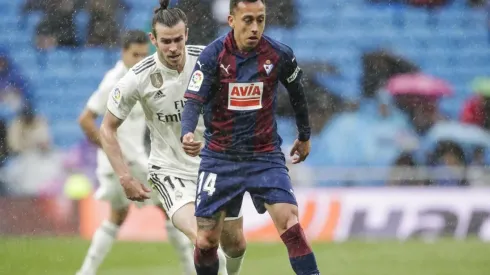 Orellana contra el Real Madrid.