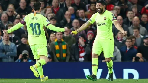 Barcelona sacó ventaja en Old Trafford.