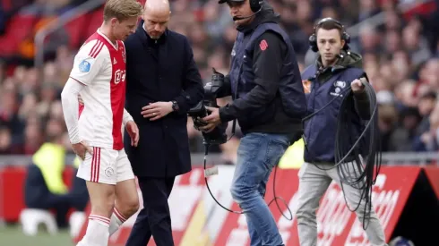 De Jong se lesionó en Ajax a 3 días de la Champions