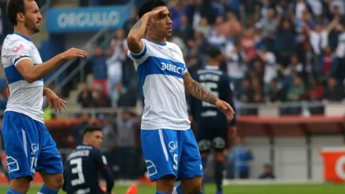 Puch celebra su gol ante la U.