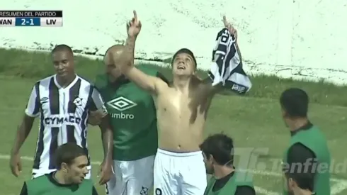 Chrstian Bravo marcó su primer gol en el campeonato uruguayo