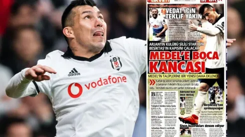 ¿Medel a Boca? La prensa turca cree que sí.