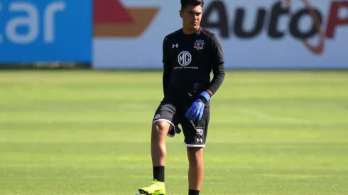 Fierro ya participó en trabajos del primer equipo colocolino