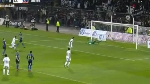 El momento del festejo de Paredes