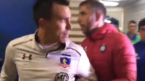 Mouche iba furioso en los camarines