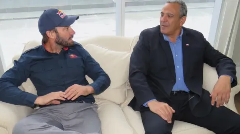 Chaleco López y el intendente del Maule, Pablo Milad