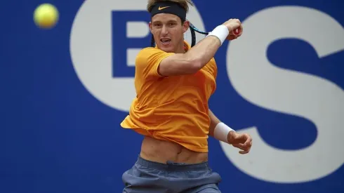 Nico Jarry en el ATP 500 de Barcelona.