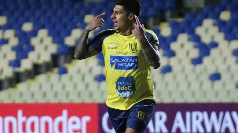 Patito Rubio, por ahora goleador de la Copa Libertadores.