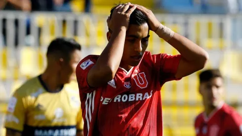 Guerra salió lesionado del duelo en Viña