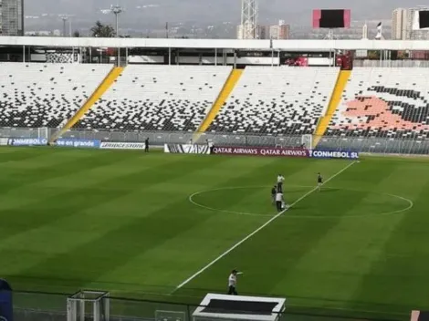 Colo Colo achica la cancha para partido de la Sudamericana