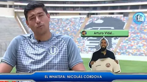 Córdova sueña con poder dirigir a Vidal algún día