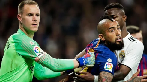 Ter Stegen y Vidal tienen buena relación