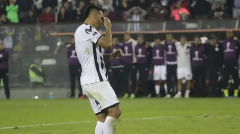 Paredes tras fallar el penal