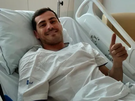 Casillas aparece tras el infarto: "Un susto grande"