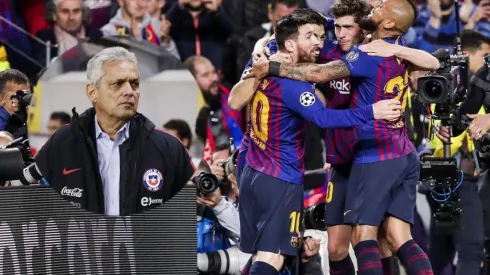 Rueda está chocho con el presente de Vidal en el Barça.