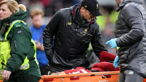 Klopp habló con Salah inmediatamente después de su lesión