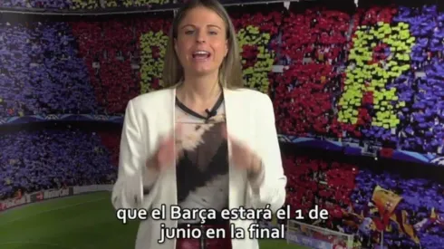 Y no estará el 1° de junio en la final