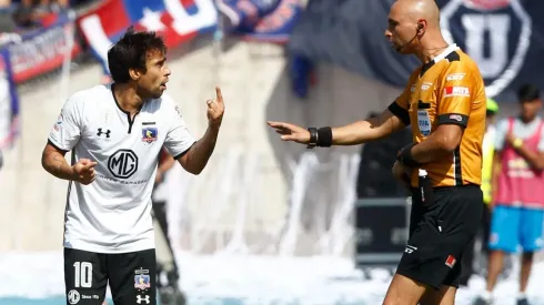 Jorge Valdivia quedó colgando y se puede perder el clásico ante Universidad de Chile