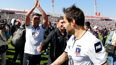 Paredes (izquierda) defendió a Valdivia (derecha)