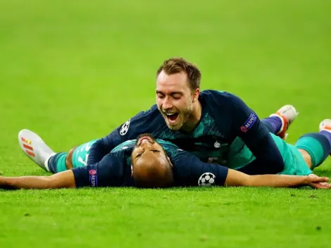 Eriksen pide una estatua para Lucas Moura en Inglaterra