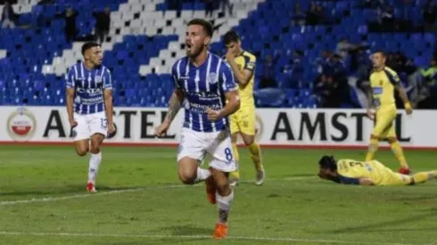 Ángel González anotó el gol de los argentinos