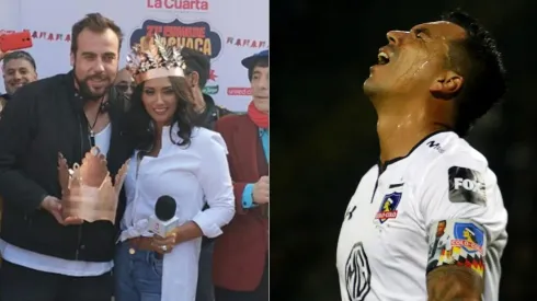 Esteban Paredes se lamenta en Colo Colo