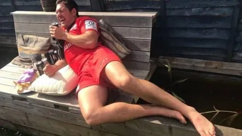 Woode la rompió en su festejo