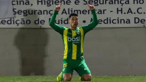 Juan Delgado aportó con un gol en el triunfo del Tondela