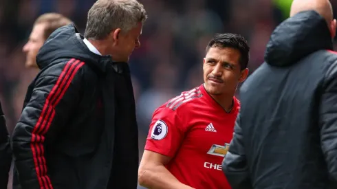 Alexis no pudo rendir bajo el mando de Solksjaer