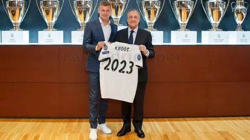 Toni Kroos renueva con Real Madrid hasta el 2023
