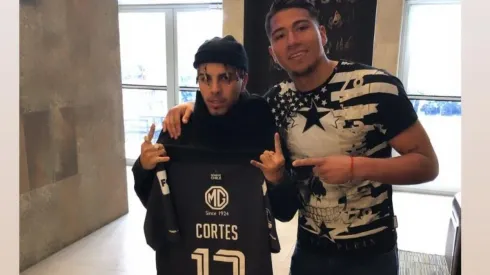 Brayan Cortés y Rauw Alejandro