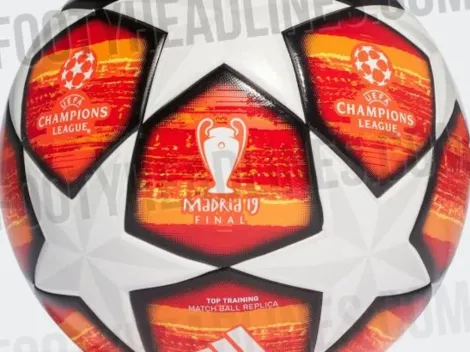 Esta será la pelota con la que se jugará la final de la Champions League