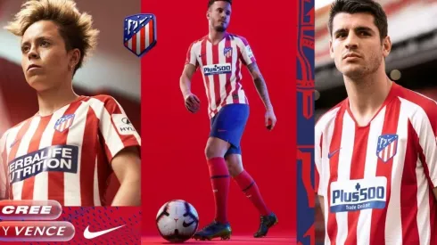 Atlético Madrid presenta su nueva camiseta con Morata de figura